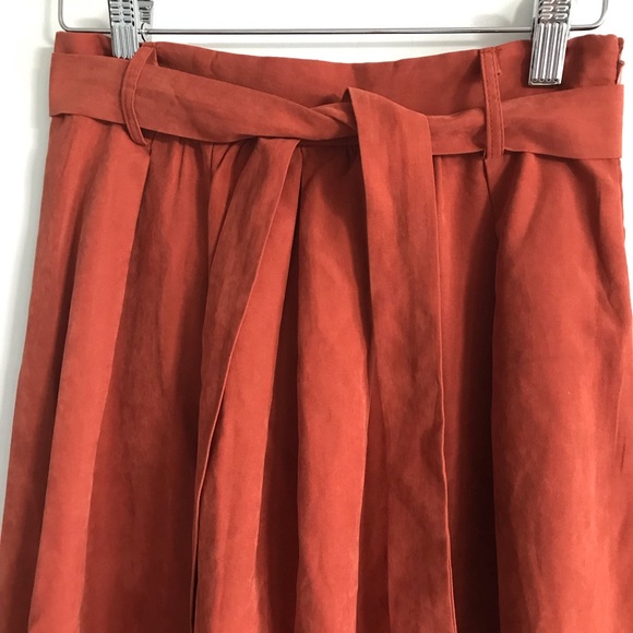 Vintage brunt orange skirt XS-S - Picture 2 of 6